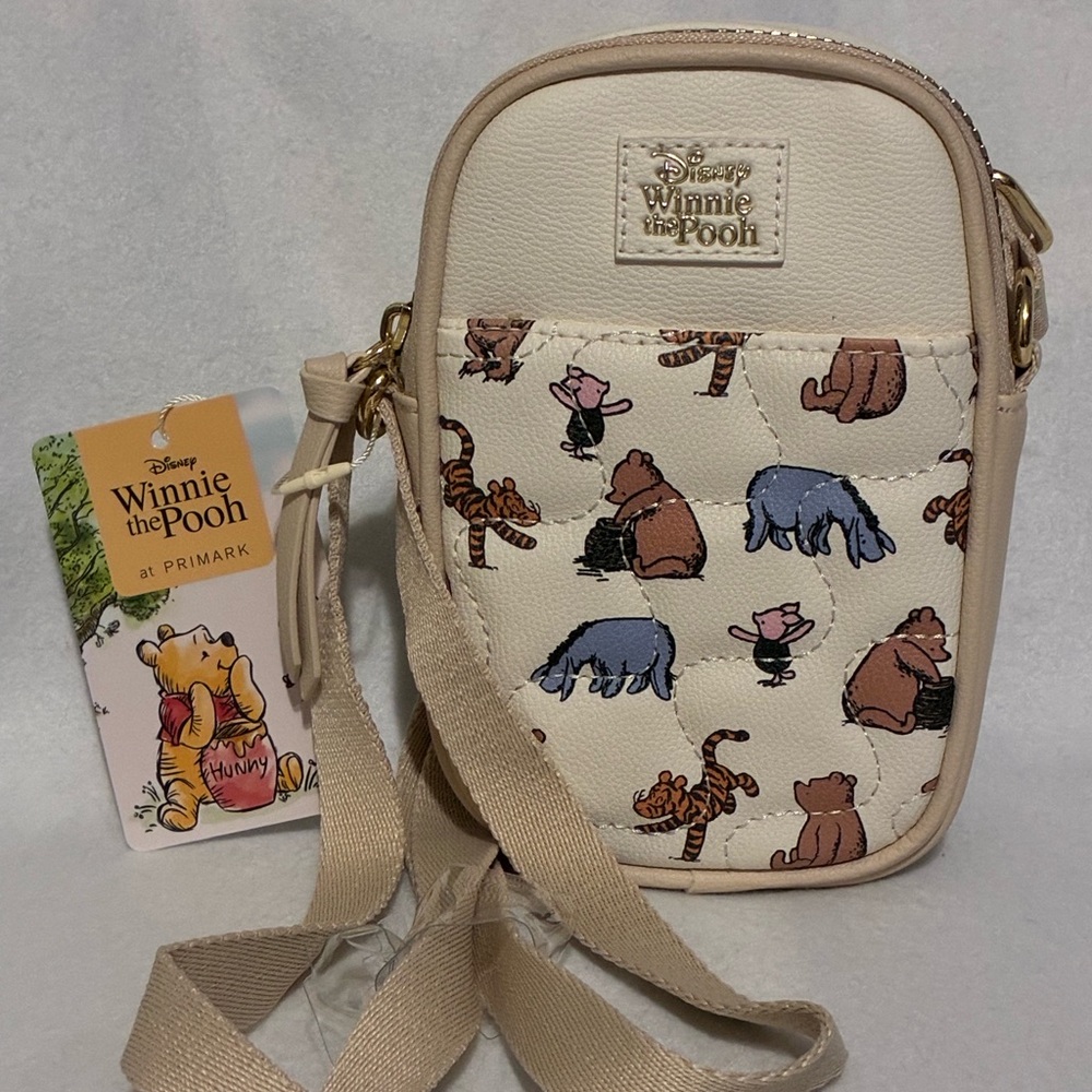 NWT Primark Disney Winnie the Pooh Cream Crossbody Bag